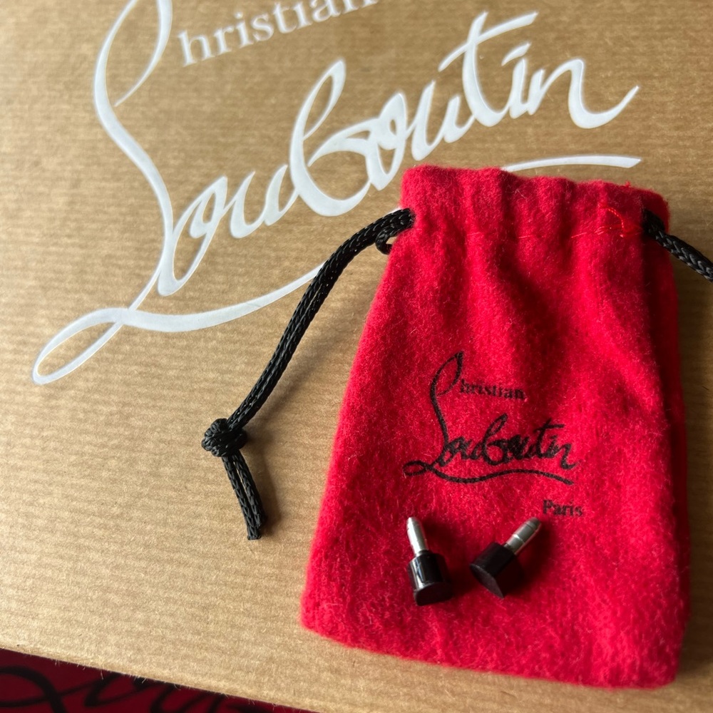 Black /Silver Studs Platform Sandals - image 7